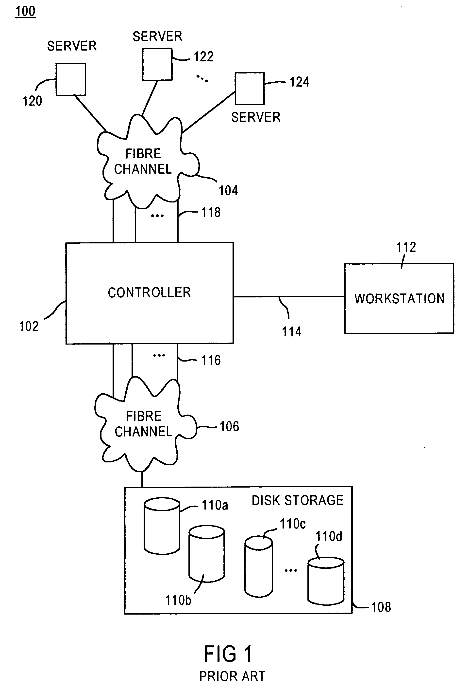 System and method for a reserved memory area shared by all redundant storage controllers