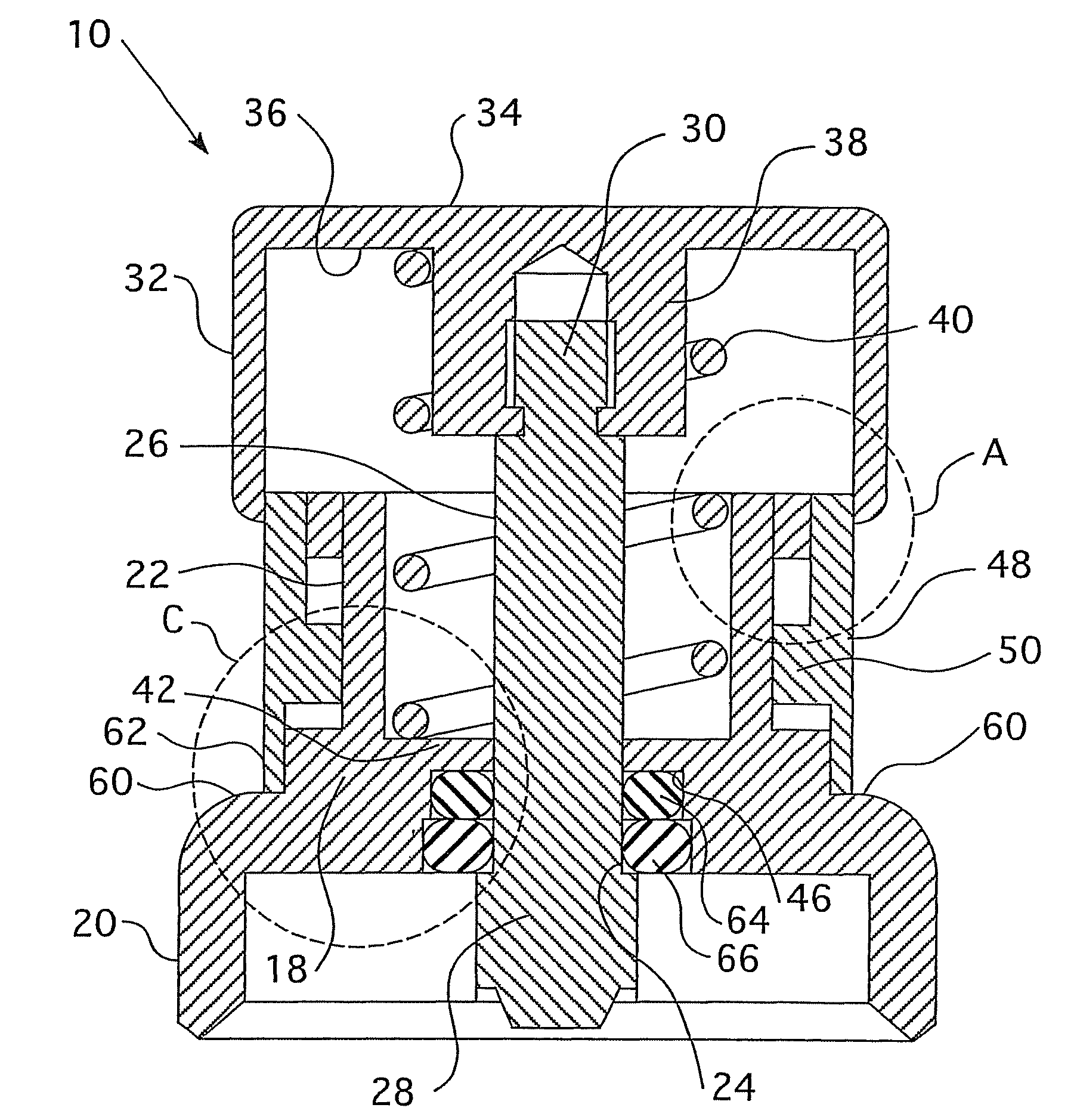 Institutional handle assembly