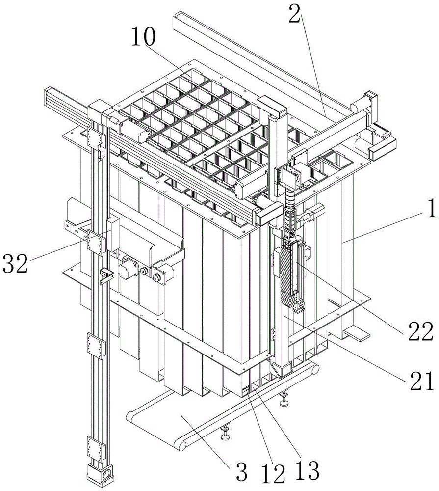 A flat intensive vertical mode medicine storage cabinet