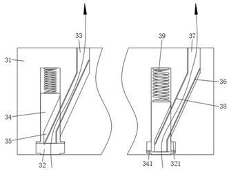 Segmented SCR denitration method and device