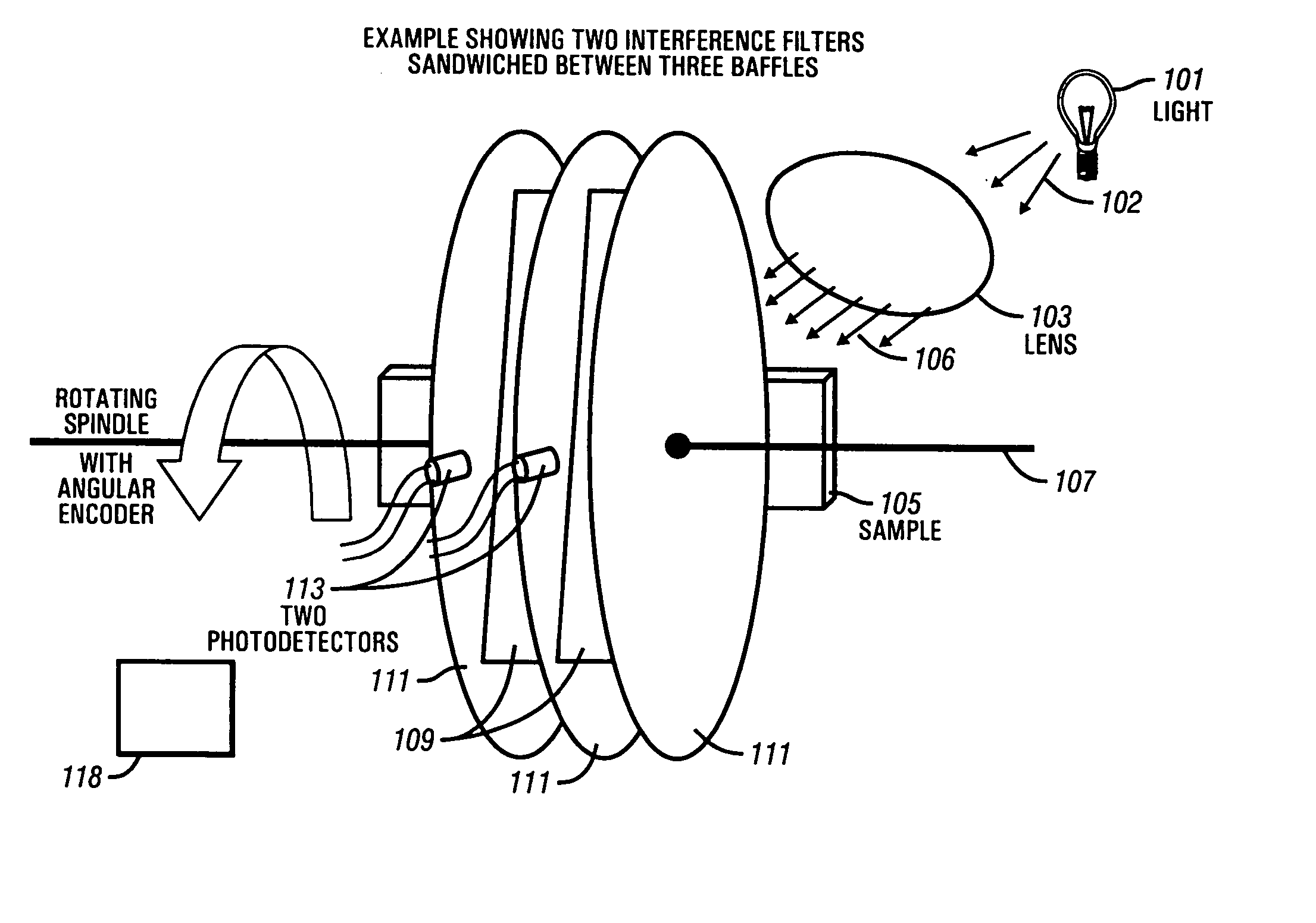 Method and apparatus for a high resolution downhole spectrometer