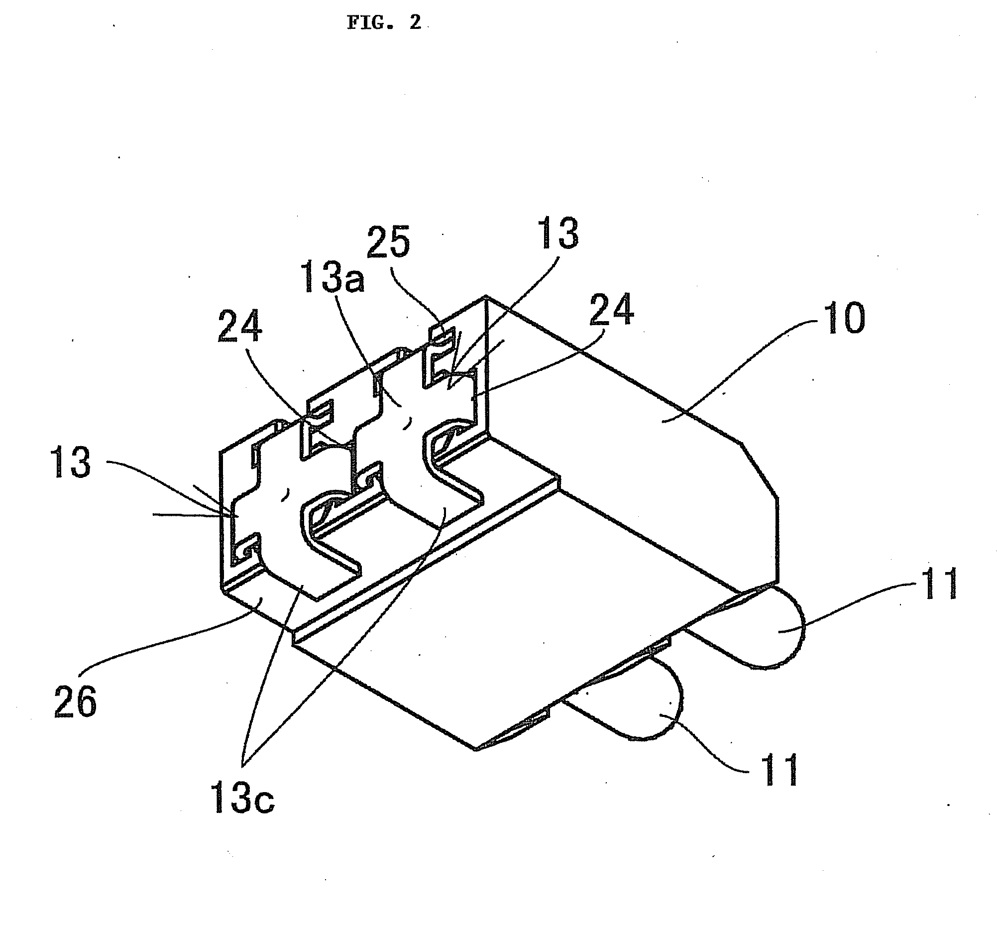 Press-contact pogo pin connector