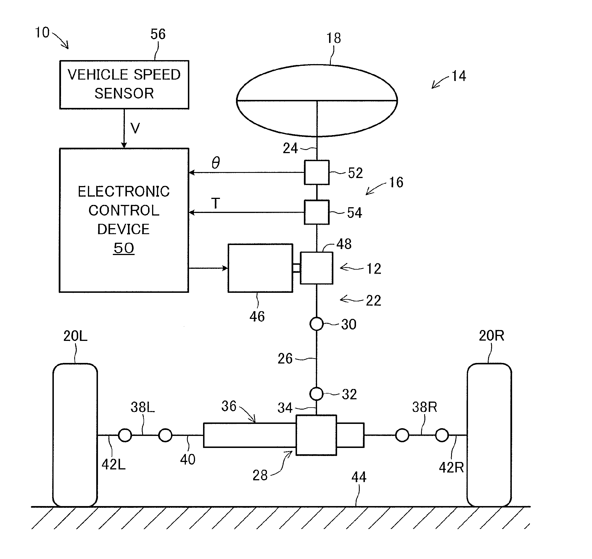 Steering assist apparatus for vehicle