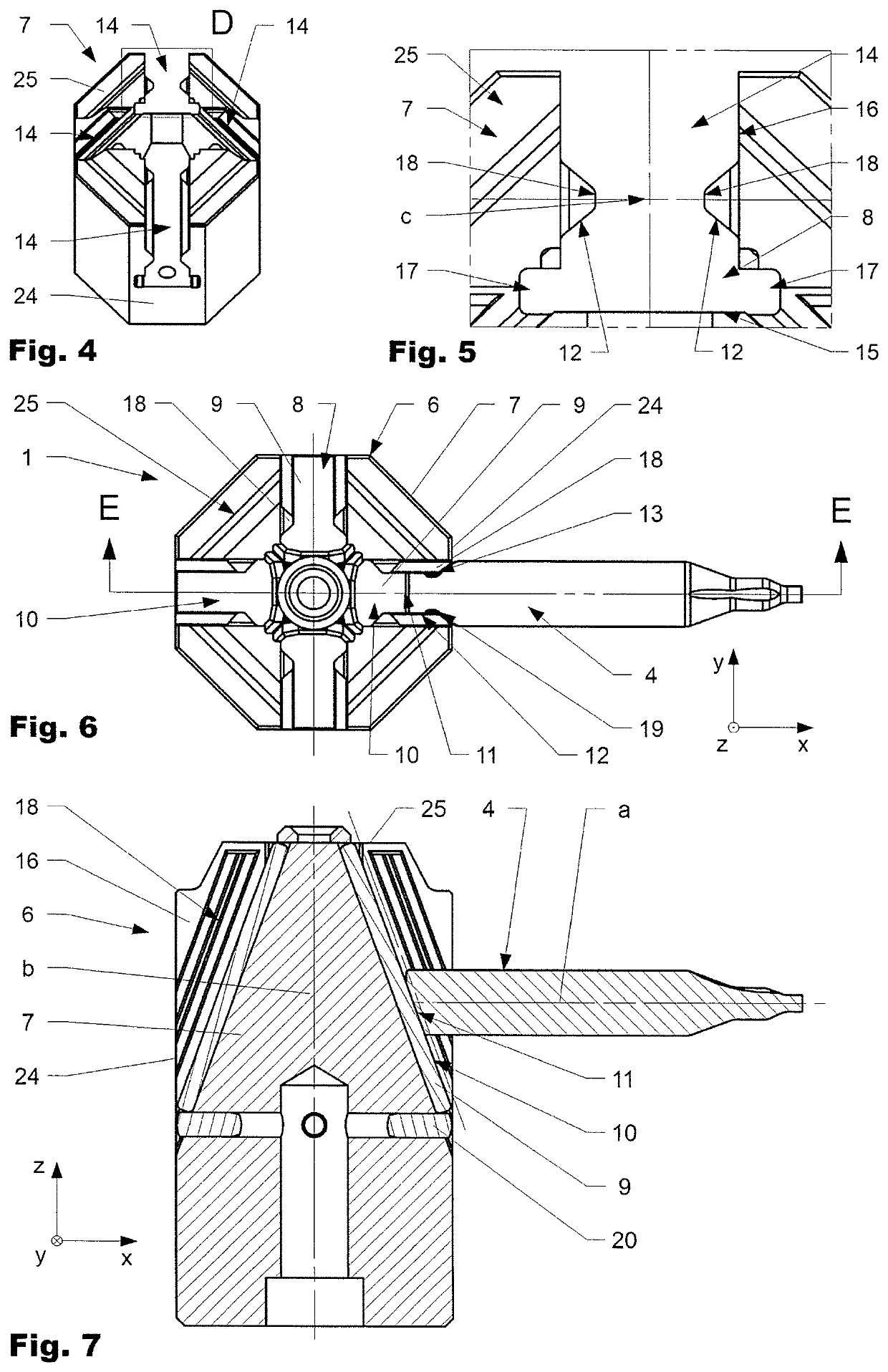 Hot runner injection nozzle and drive train