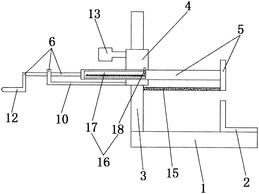 Ankle opening device for ankle X-ray film shooting