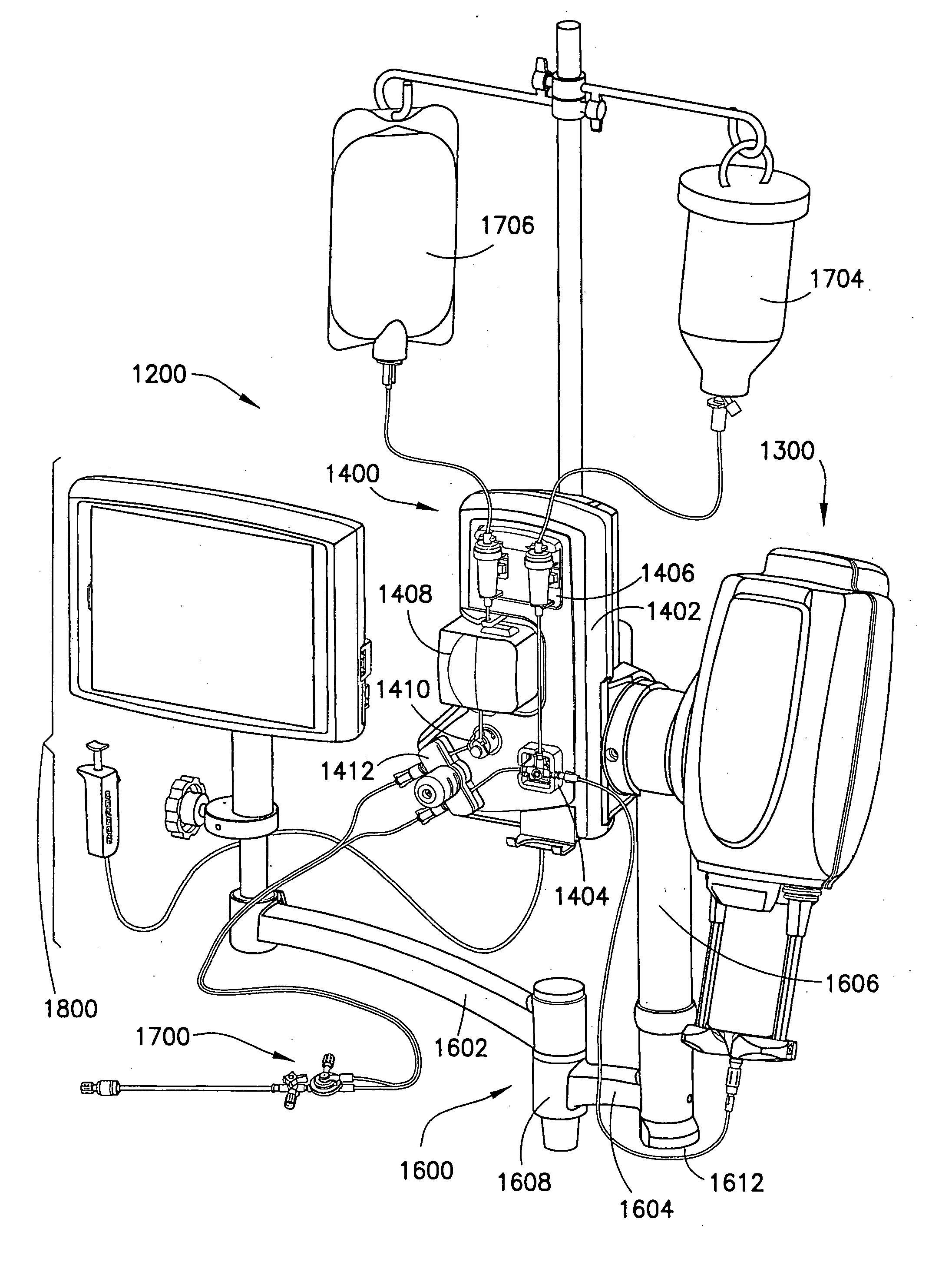 Mobile fluid delivery system with detachable pedestal