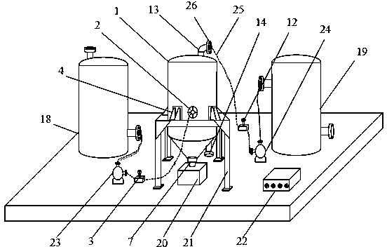 Automatic dehydration apparatus and method for waste oil