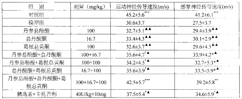 Medicinal composition for preventing and treating diabetic complications and preparation method thereof