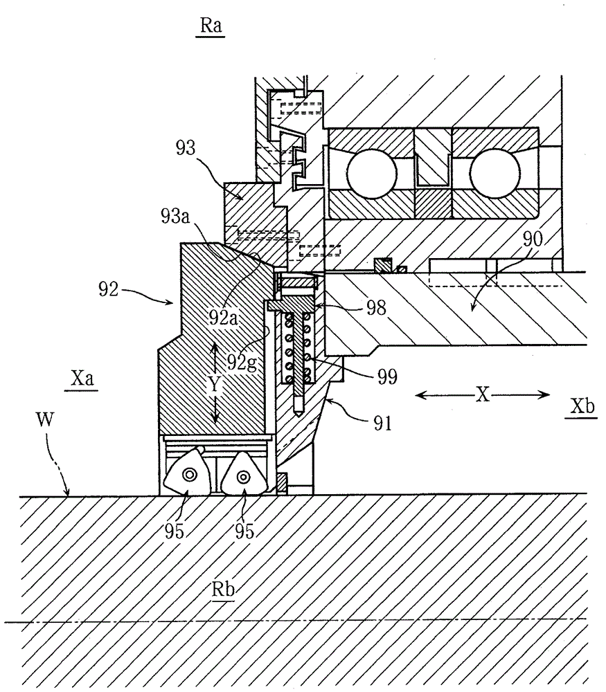 Peeling machine