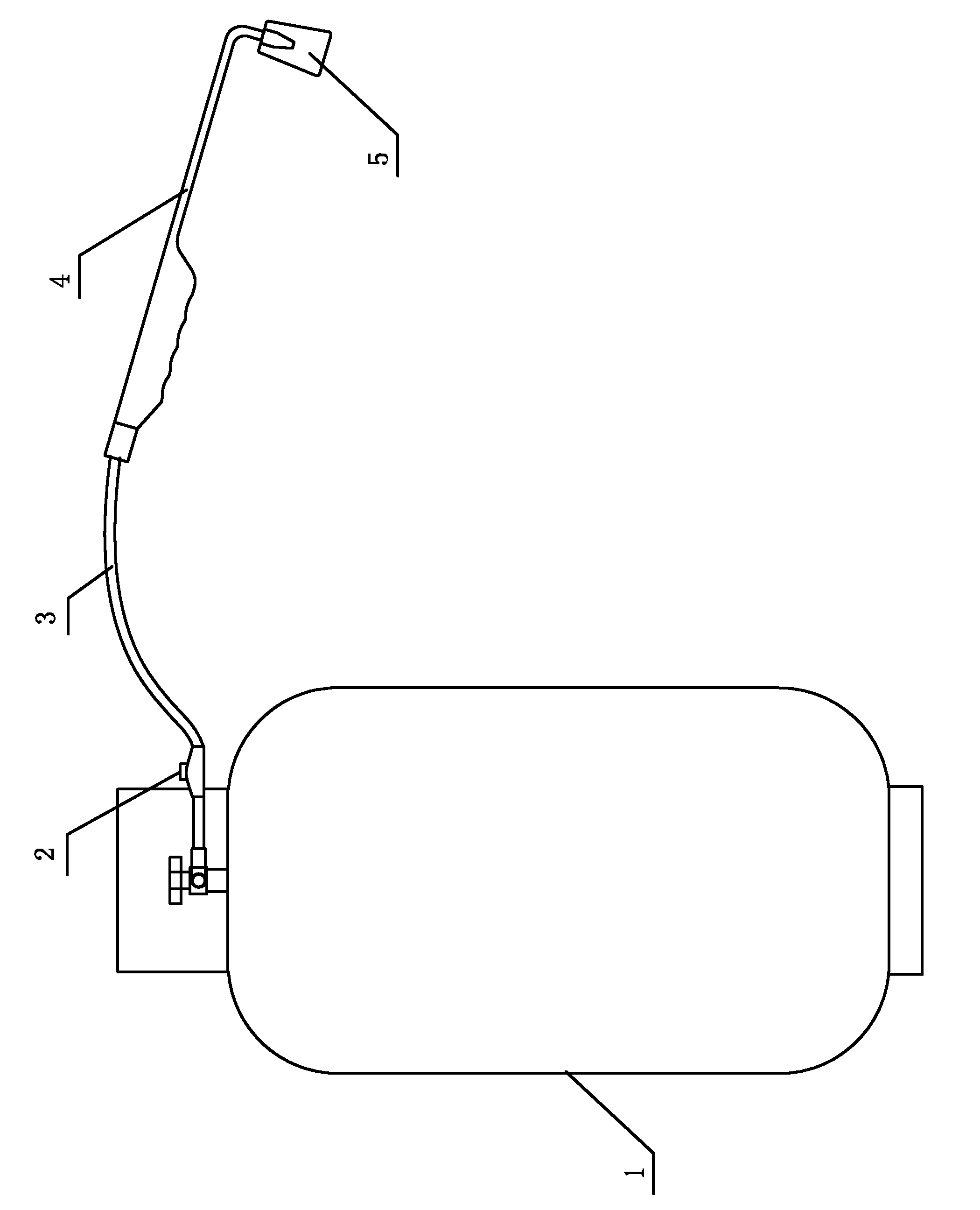 Process and device for eliminating lead-acid storage battery polar column adhesive bubbles