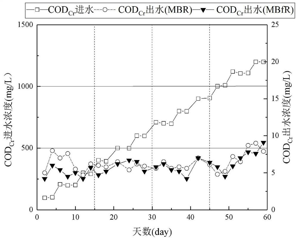 Synchronous nitrogen and carbon removal method for sewage with low carbon-nitrogen ratio