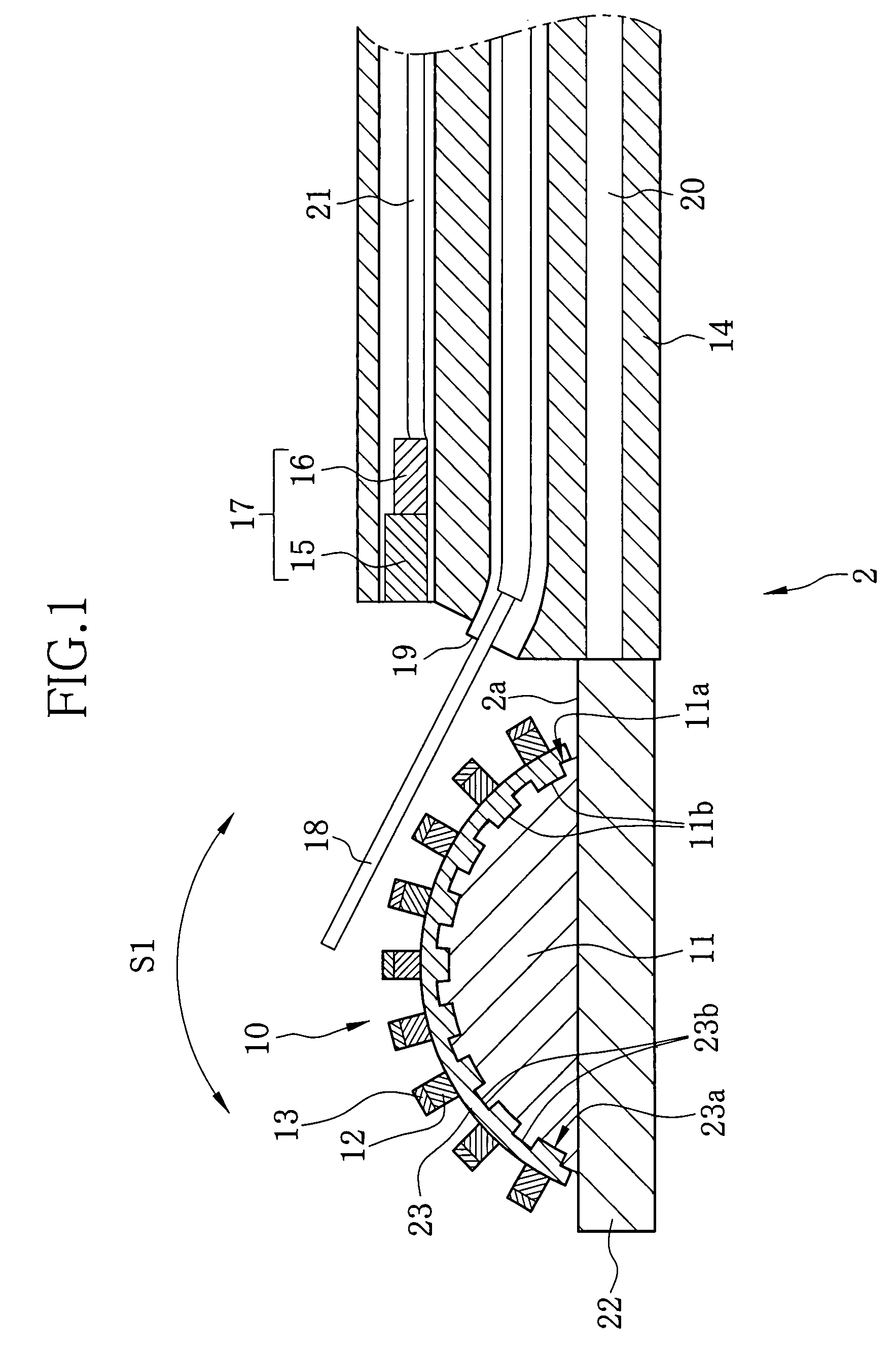 Joining method for curved surfaces, and ultrasonic probe and manufacturing method thereof