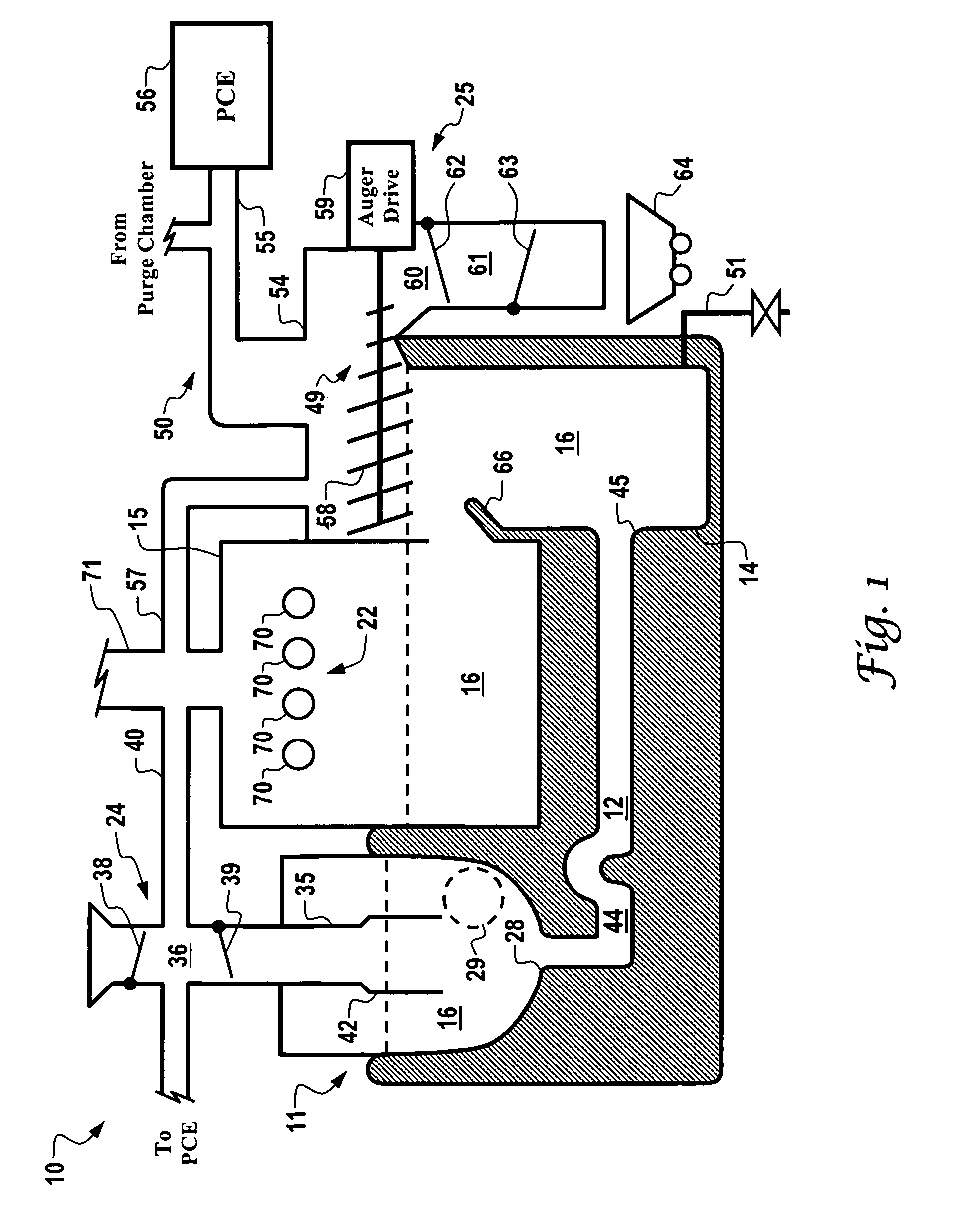 Molten metal reactor utilizing molten metal flow for feed material and reaction product entrapment