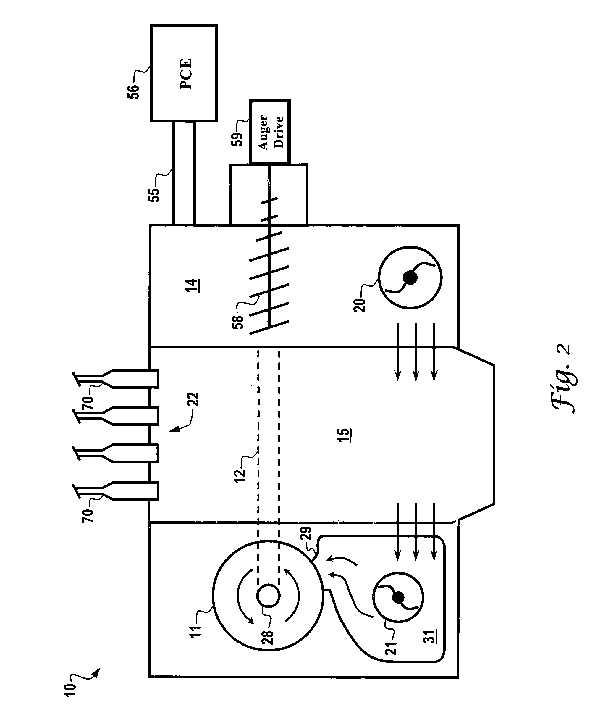 Molten metal reactor utilizing molten metal flow for feed material and reaction product entrapment