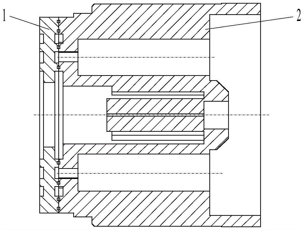 Distribution friction pair of high-pressure seawater axial piston pump with bionic non-smooth surface