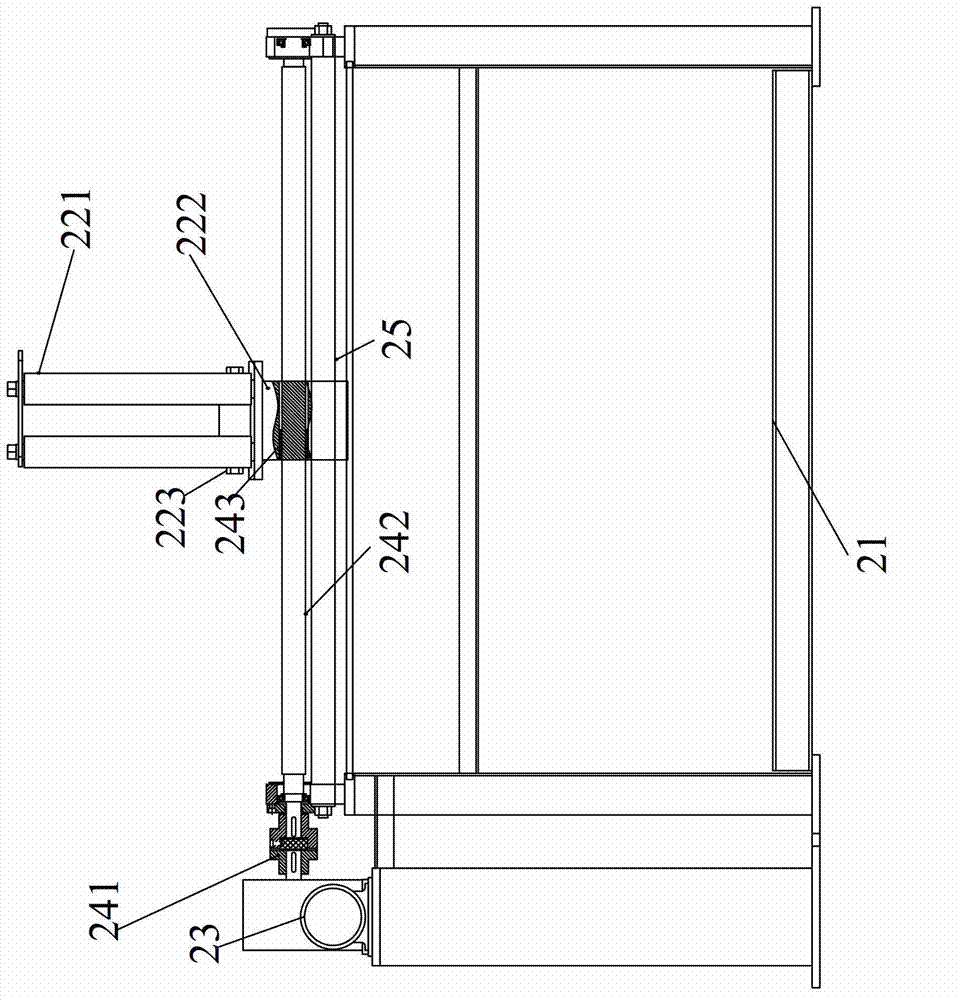 Steel wire rope auxiliary winding device