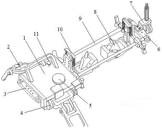 High-stability ultrasonic phased array pipeline ring welding seam detection apparatus