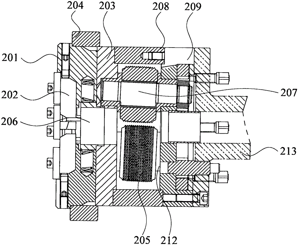 Novel steel bar rib stripping and rolling thread machine tool and machining method thereof