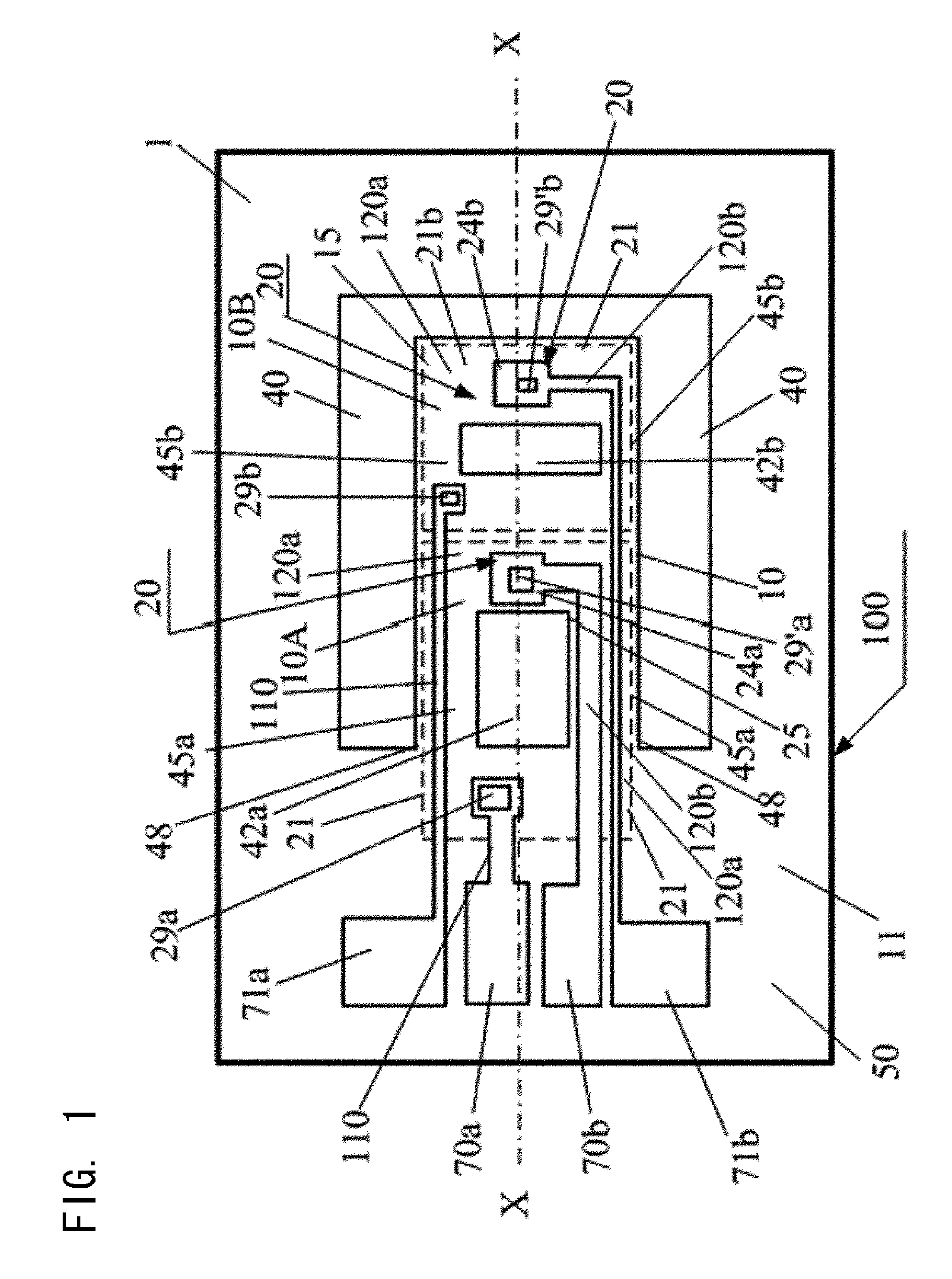 Heat conduction-type barometric sensor utilizing thermal excitation