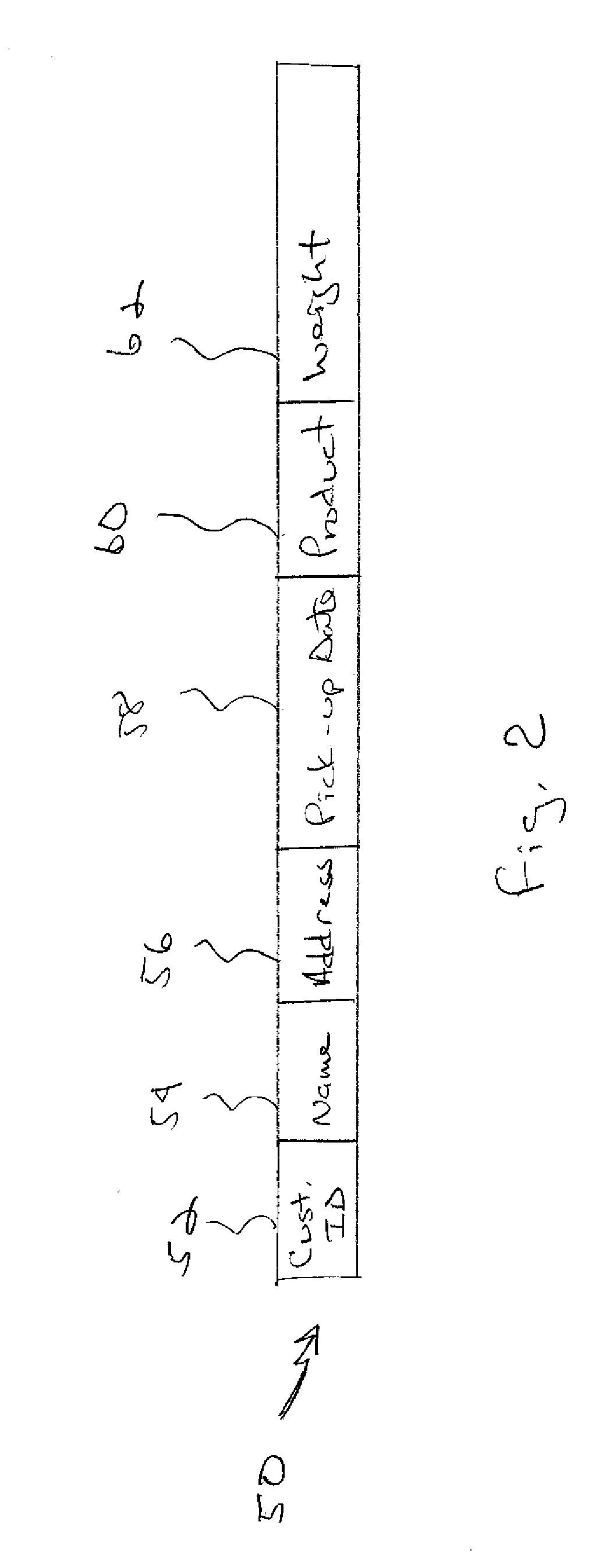 System and method for associating RFID smart labels with customer database records for use with automated tracking of waste and recyclable material