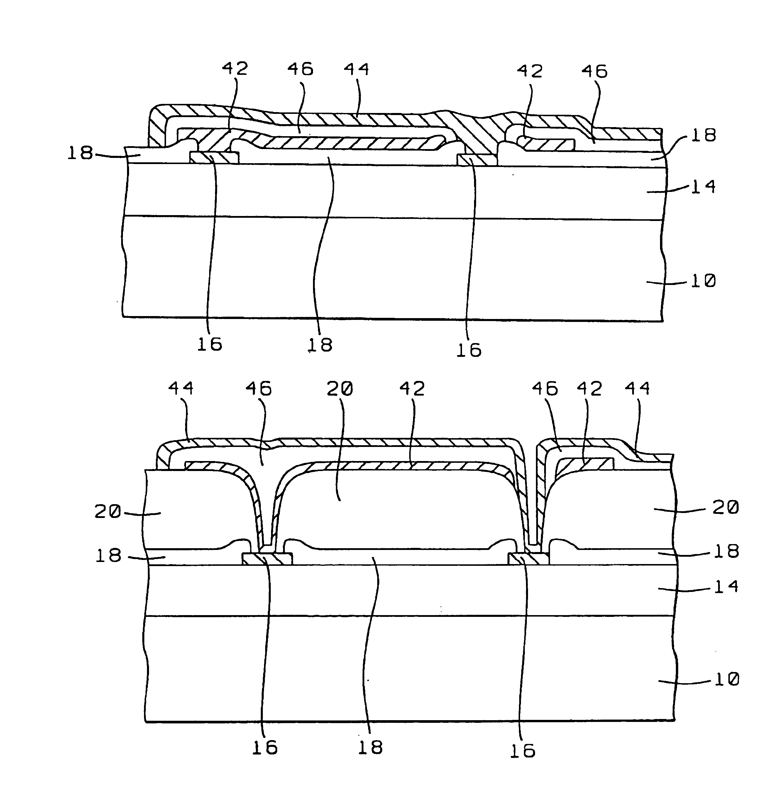 Capacitor for high performance system-on-chip using post passivation device