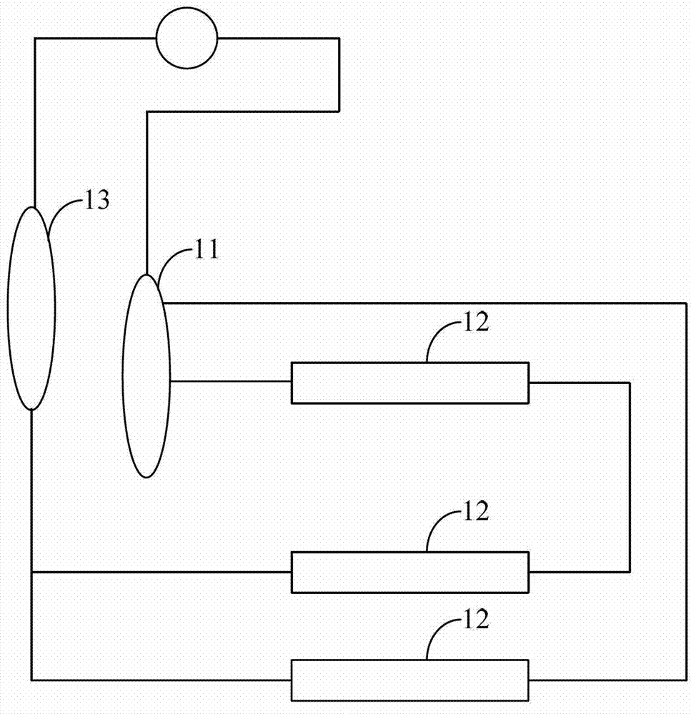 Method and system for monitoring heat condition of generator stator winding of nuclear power station
