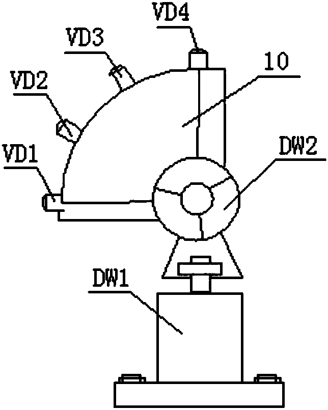 High-accuracy sun position detecting device and automatic detecting method thereof