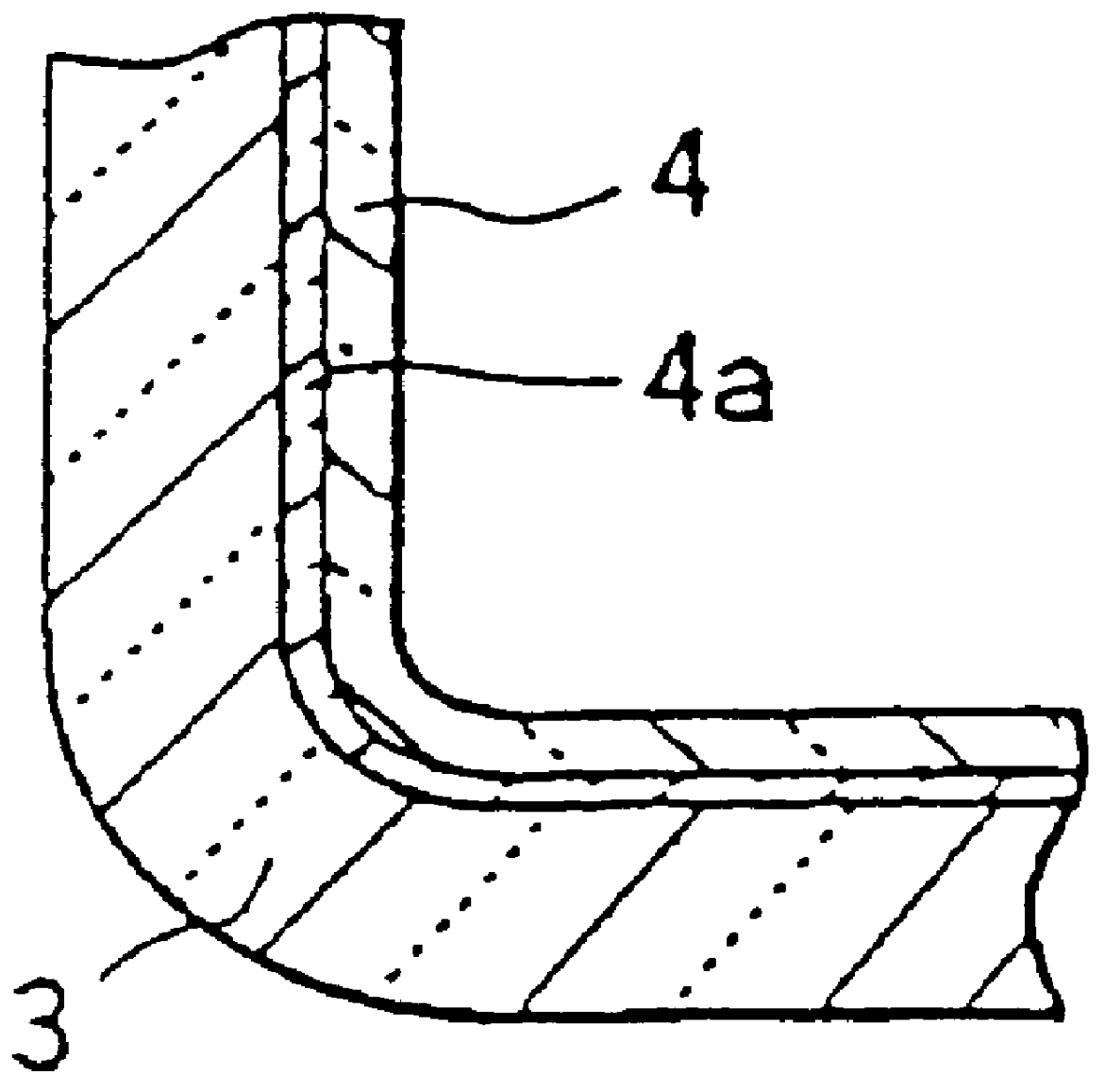 Quartz glass crucible for producing silicone single crystal and method for producing the crucible