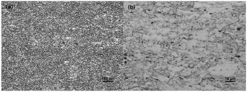 Low-temperature rolling high-toughness wrought magnesium alloy and preparation method thereof