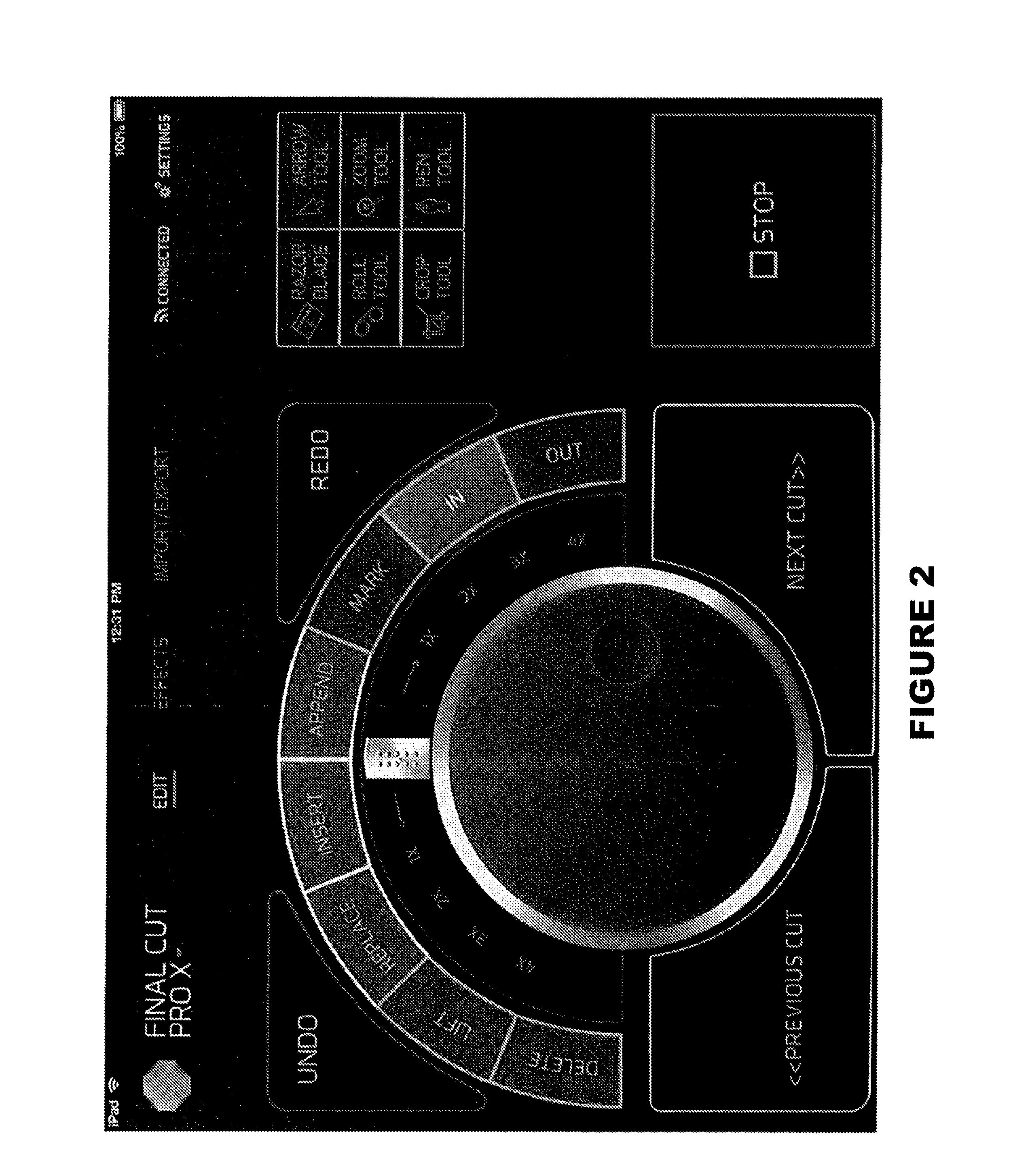 Configured input display for communicating to computational apparatus