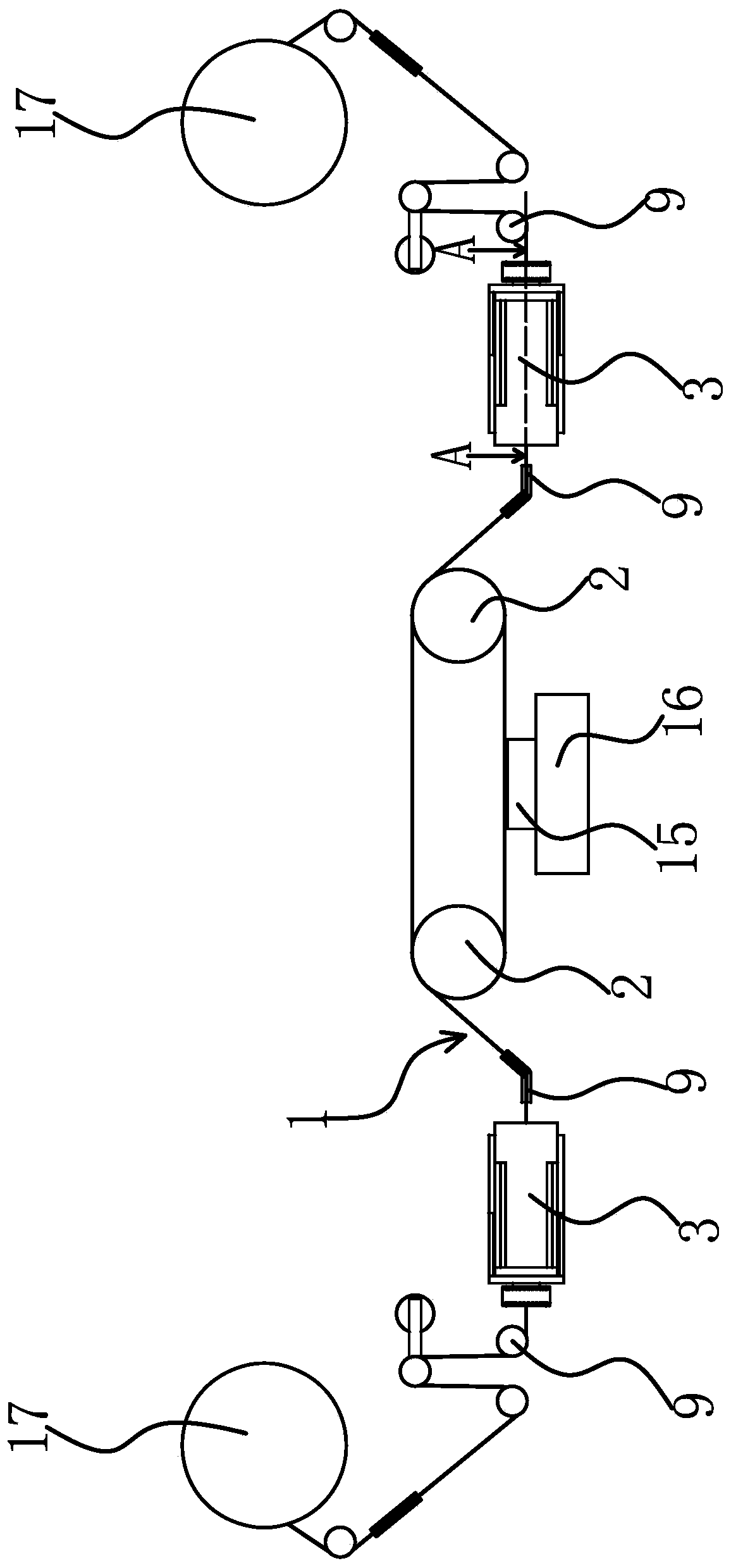 Wire saw cutting machine and wire saw rotating control method