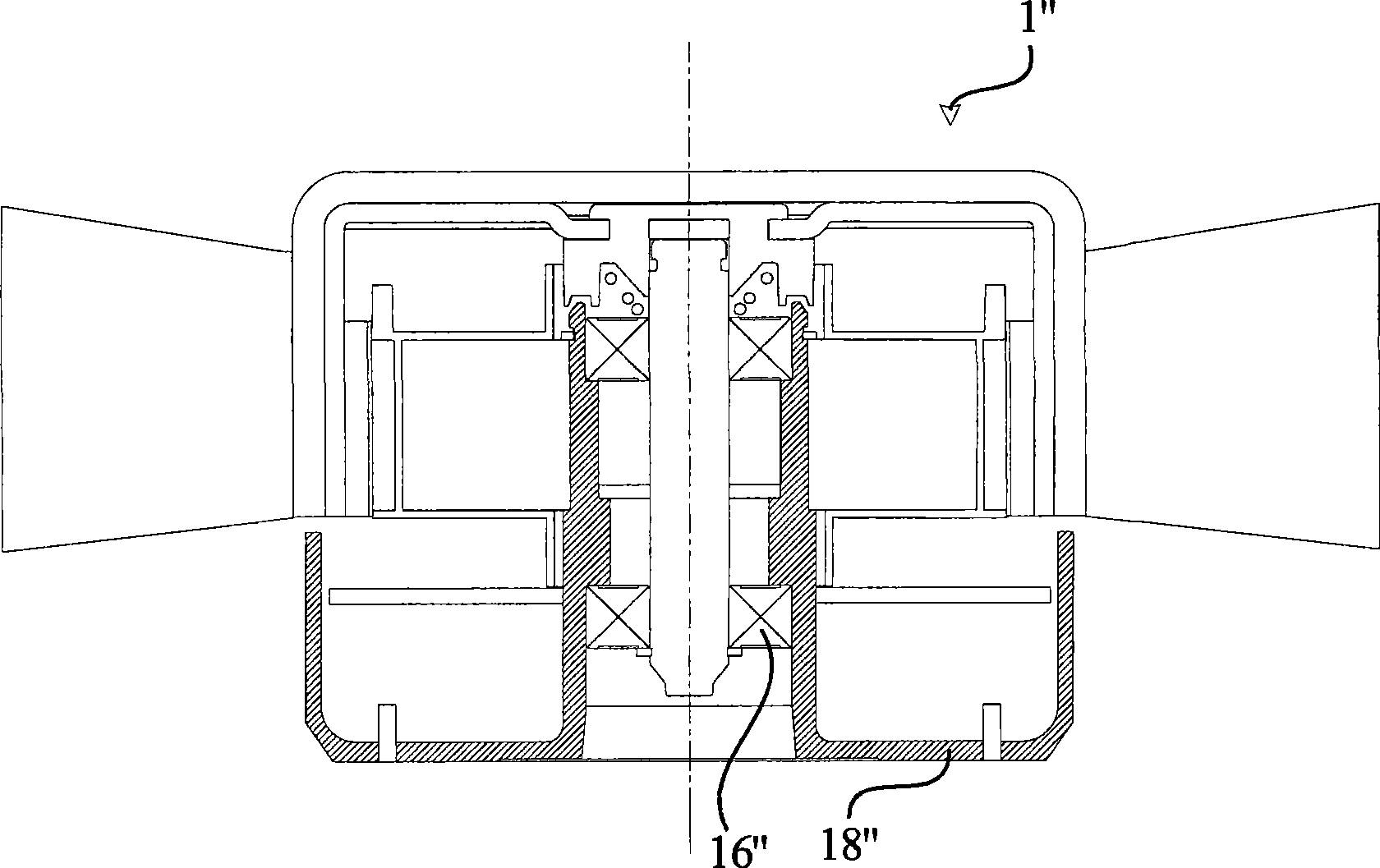 Fan and stator holder thereof