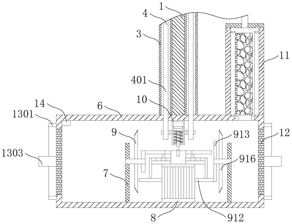 An intelligent integrated access control, backup power controller and control method thereof