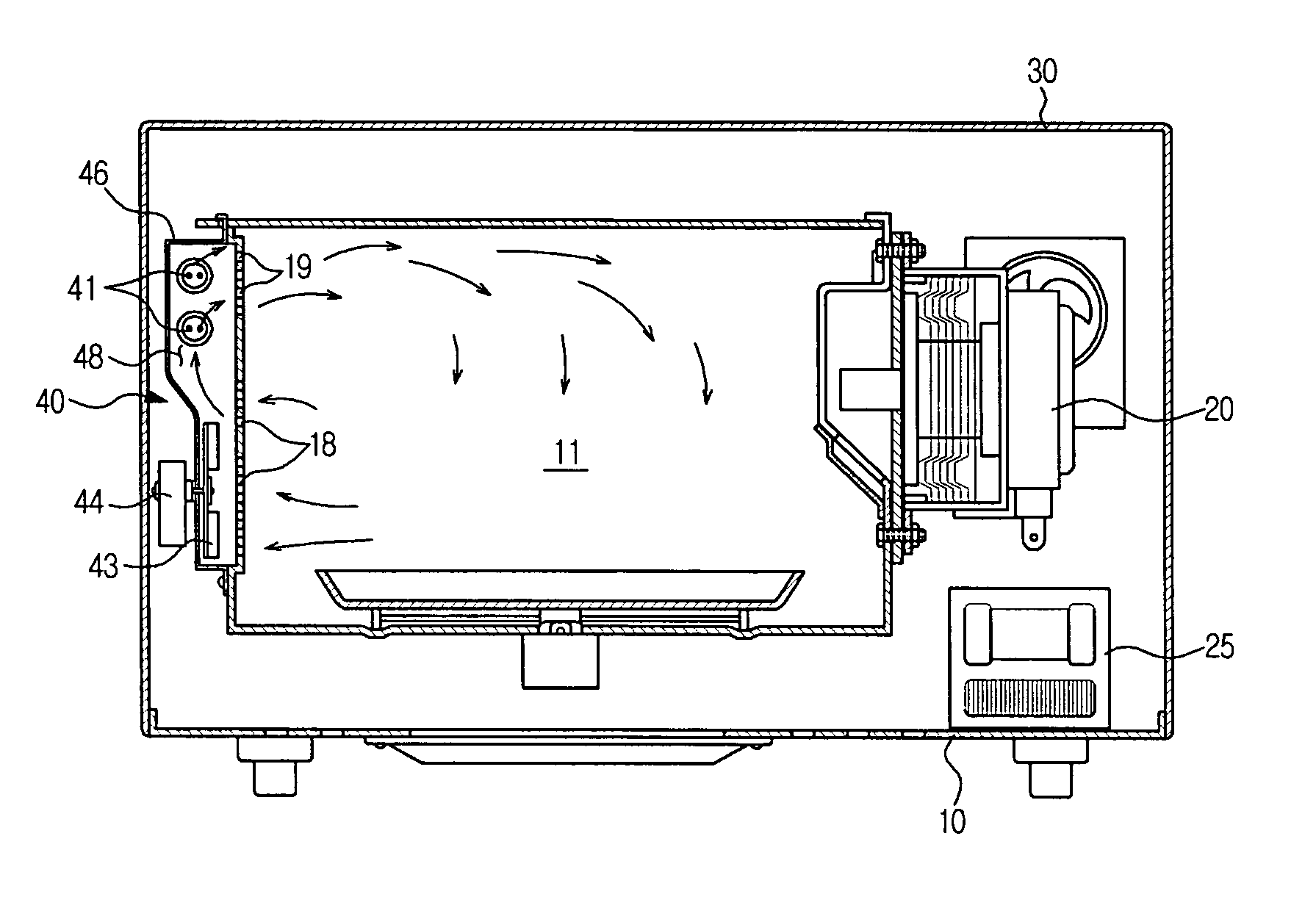 Convection heating unit and heating cooker having the same