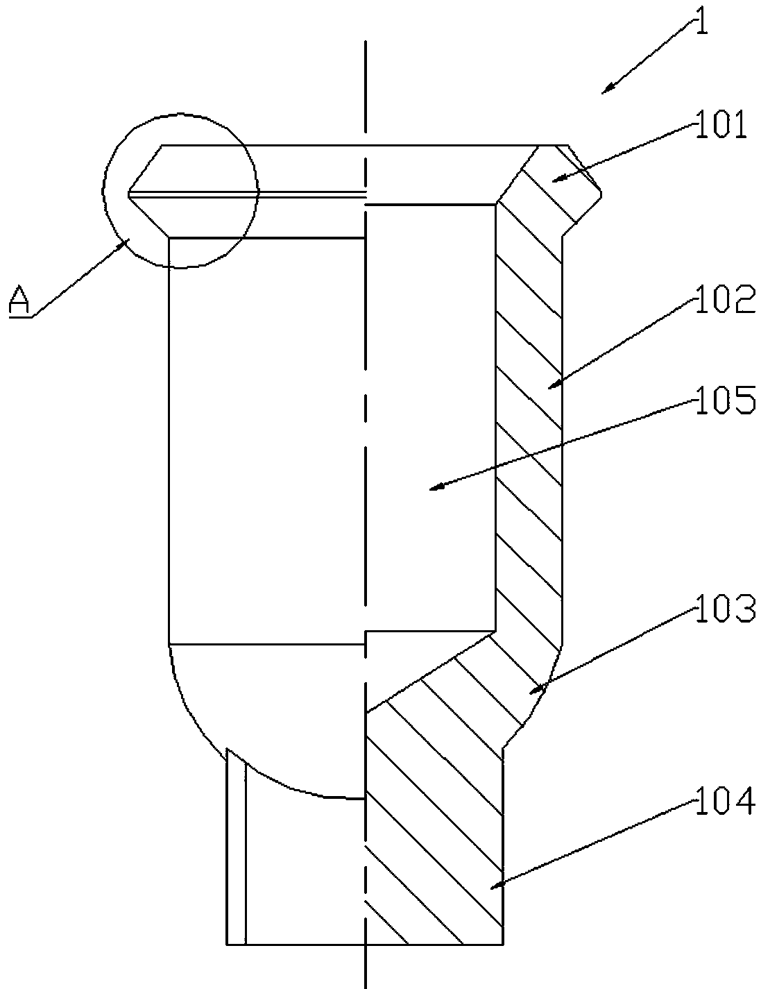 Multi-station cold heading method of automobile wheel cup nut, and mold thereof