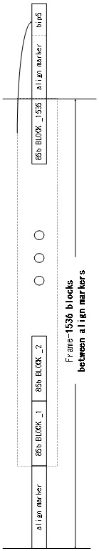 Method for realizing data transmission through custom 100G interface