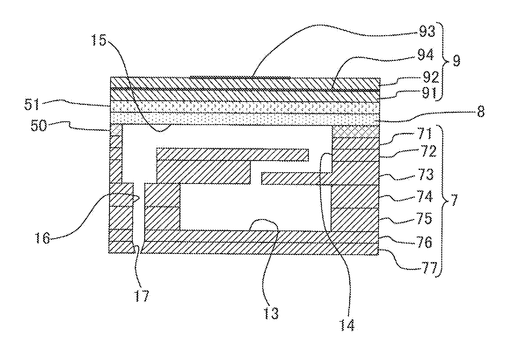 Liquid discharging head and method for producing the same