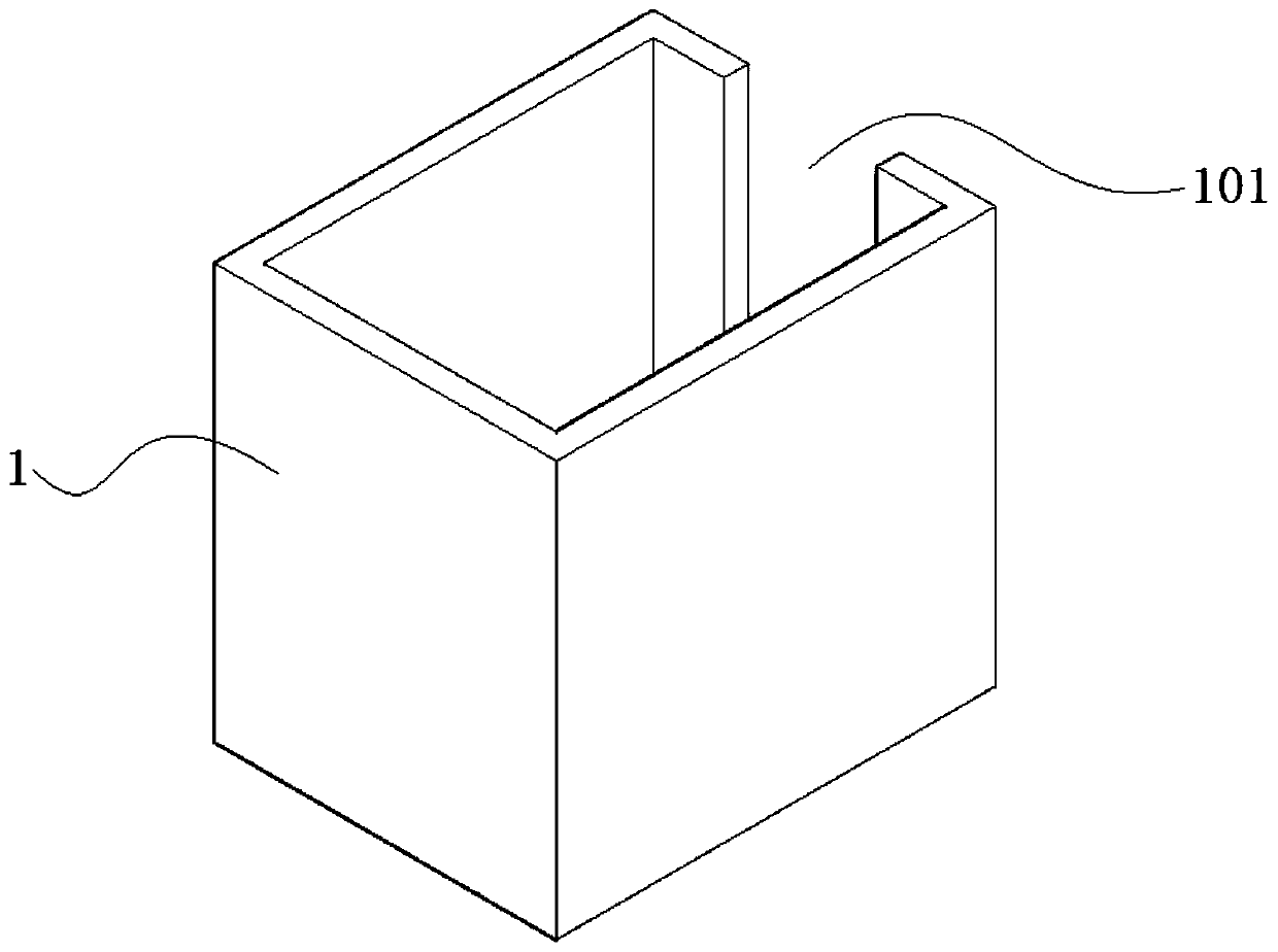 A transparent soil model test device and test method for simulating soil lateral movement