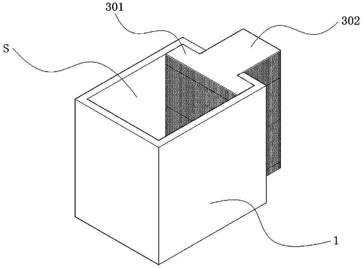 A transparent soil model test device and test method for simulating soil lateral movement