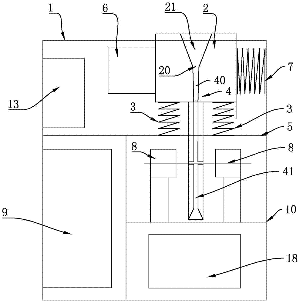 Automatic detector and detection method for heat sink welding pin mixed assembly