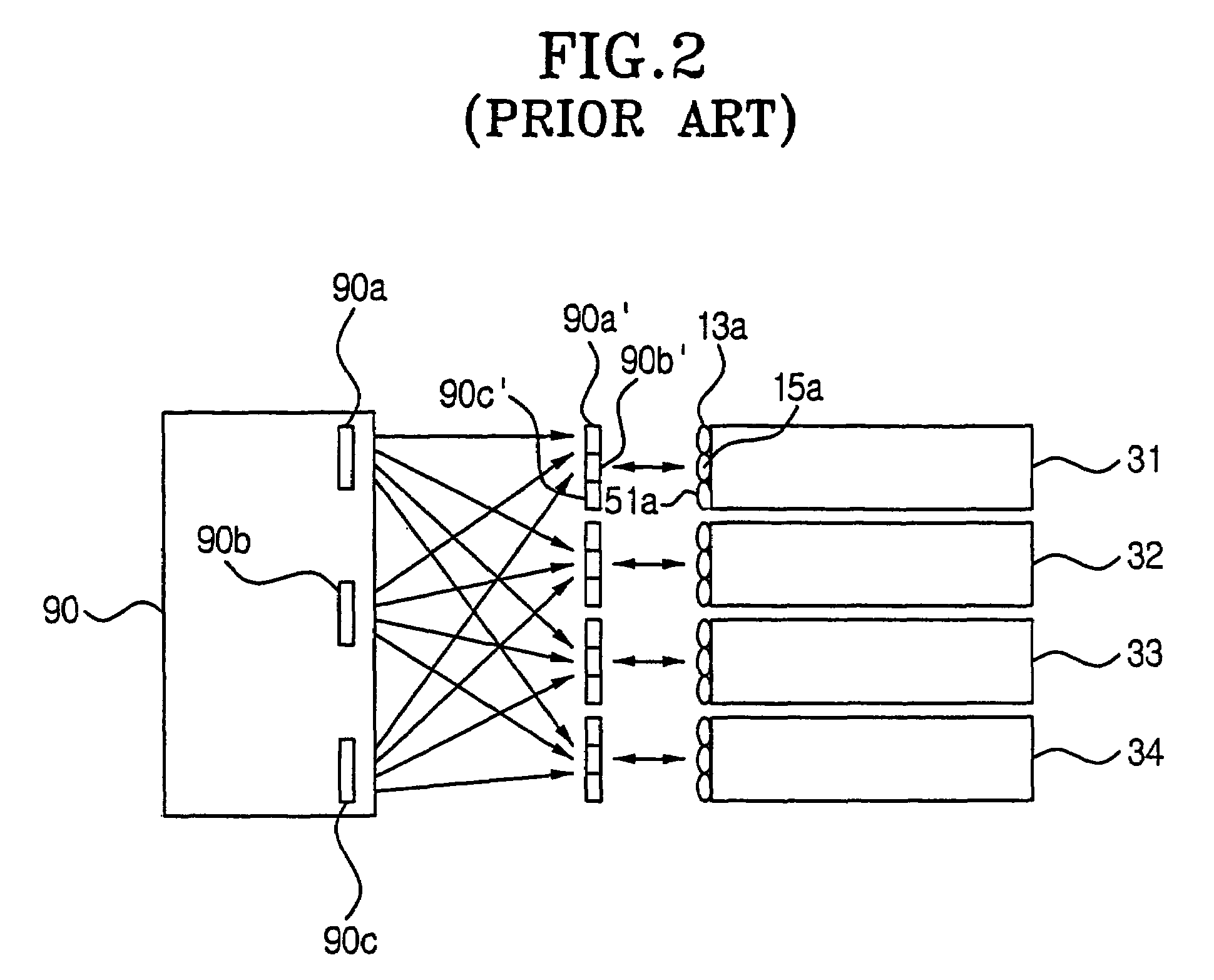 Apparatus for supplying voltage to developing device