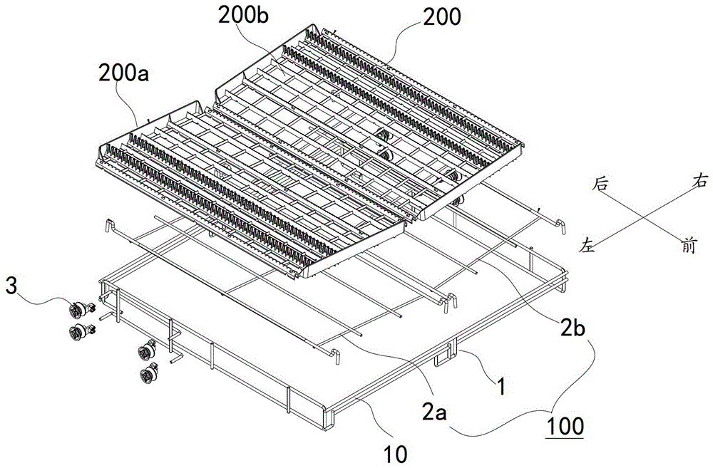 Tray supports, cutlery tray assemblies and dishwashers for dishwashers