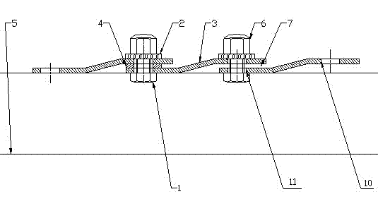 Sanitary type side-blowing air distribution plate