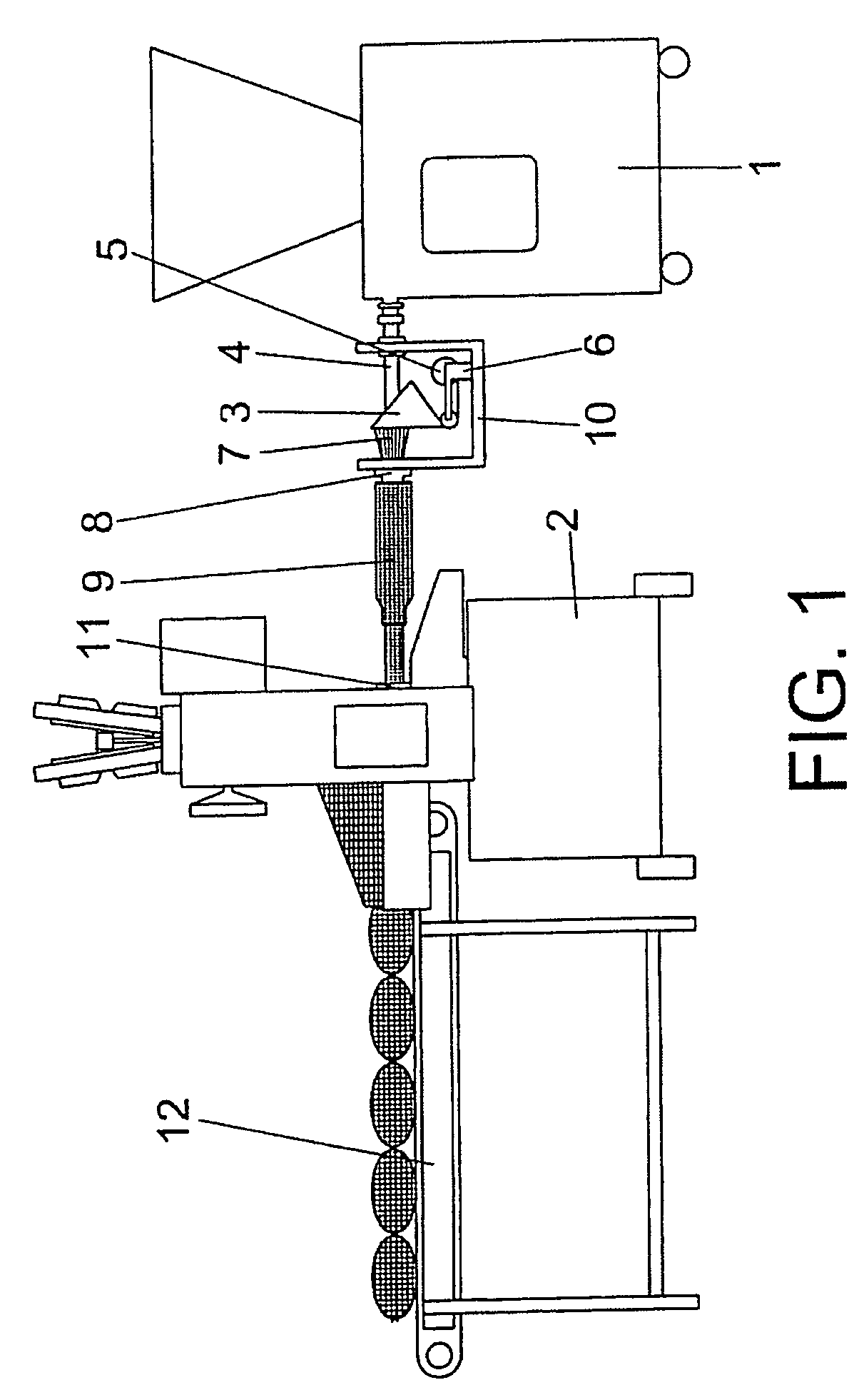 Method and apparatus for the automatic stuffing of meat products into a double casing comprising a sheet and a net