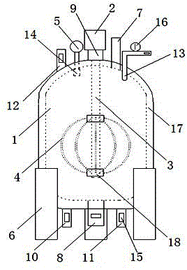 Reaction kettle for chemical production with temperature adjustment function and operating method of reaction kettle