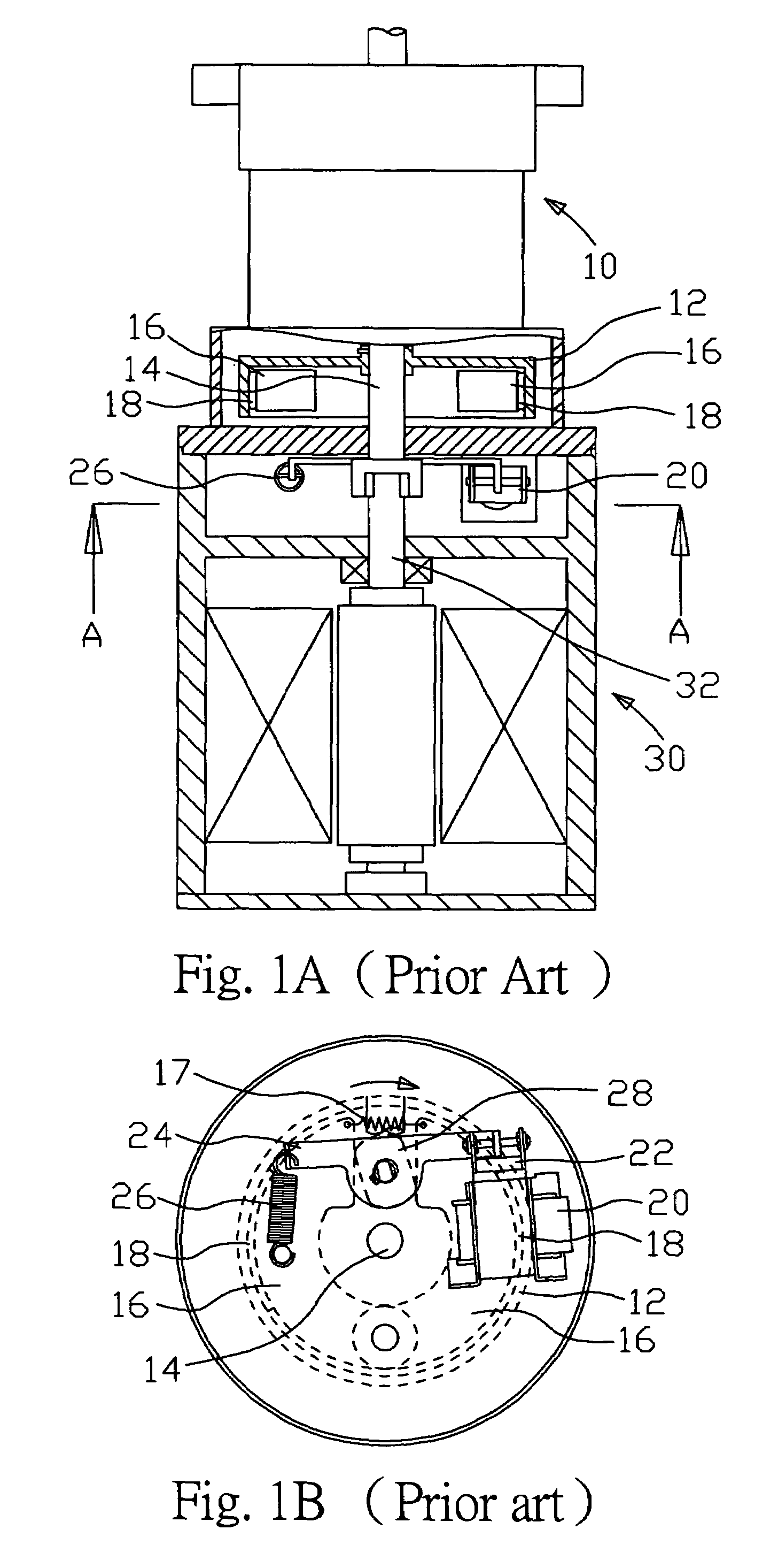 Brake structure for a roll-up door