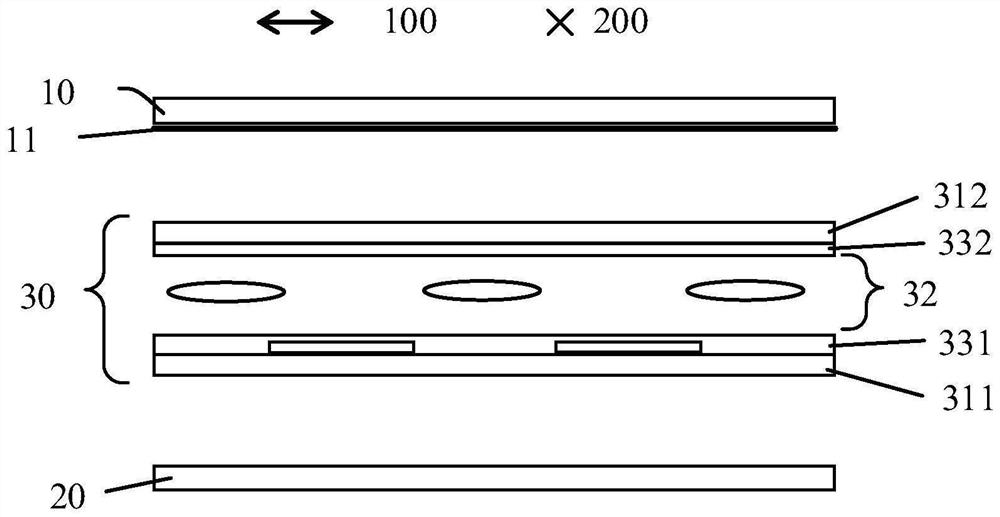 Dimming glass and glass module