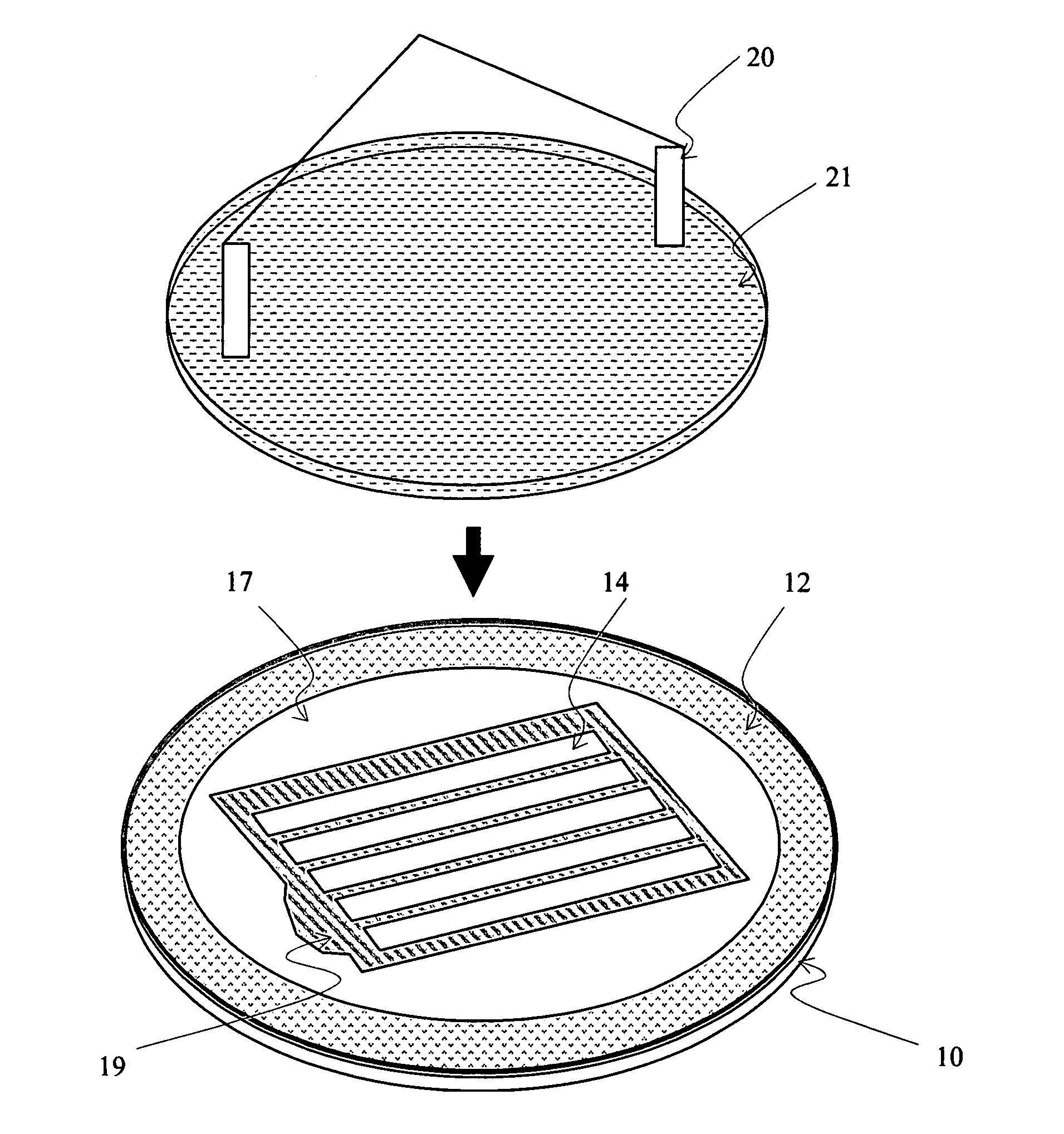 Method for bonding slider row bars for photolithography process