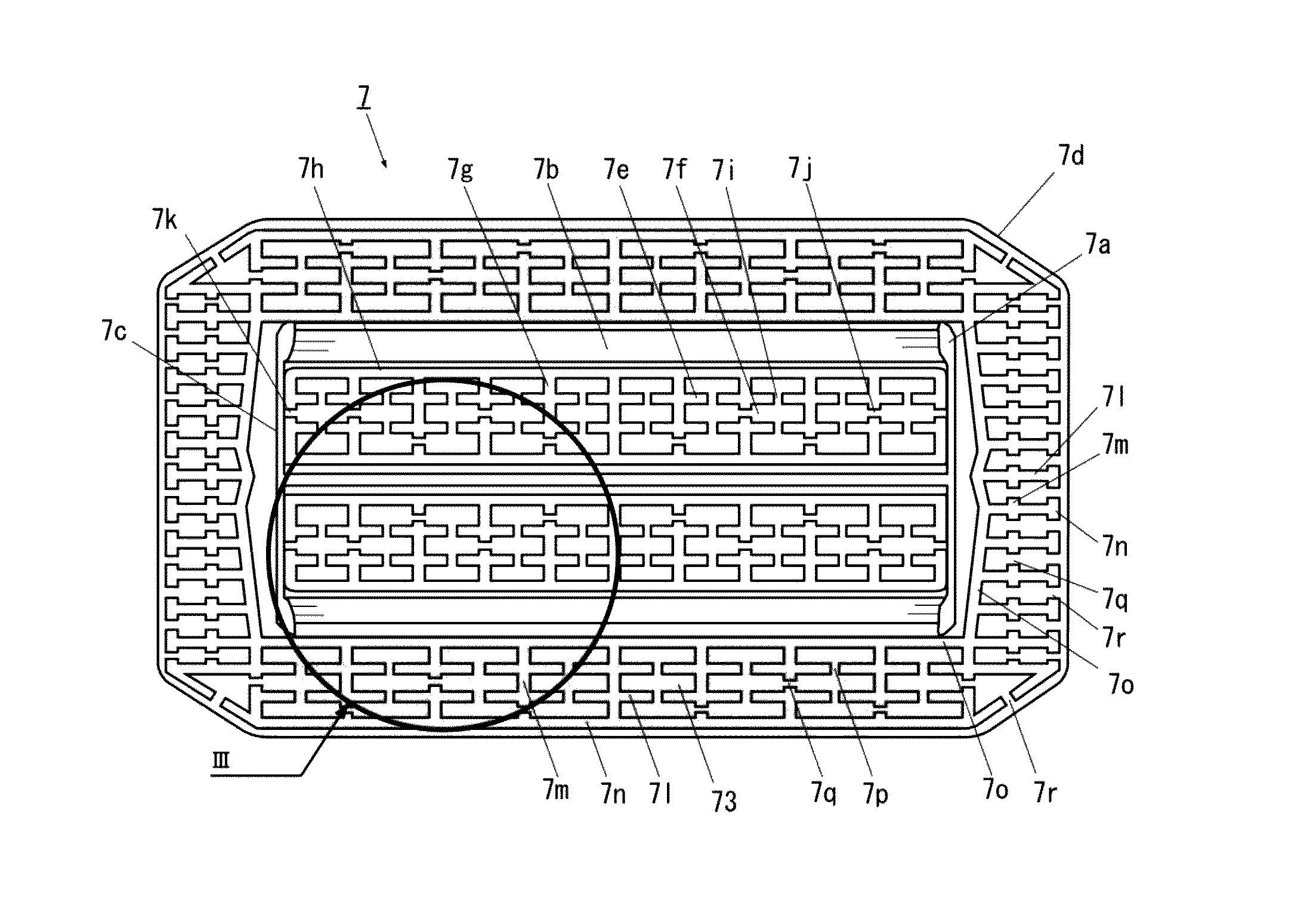 Vehicle interior panel, and airbag device