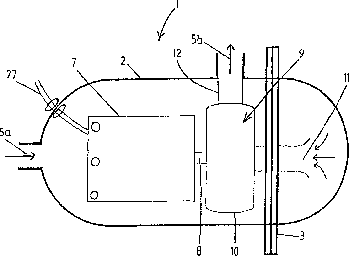 Device for treating pieces of a substrate at high pressure with a supercritical or near-critical treatment medium, piece by piece or in batches